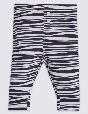 Cotton Rich Animal AOP Leggings